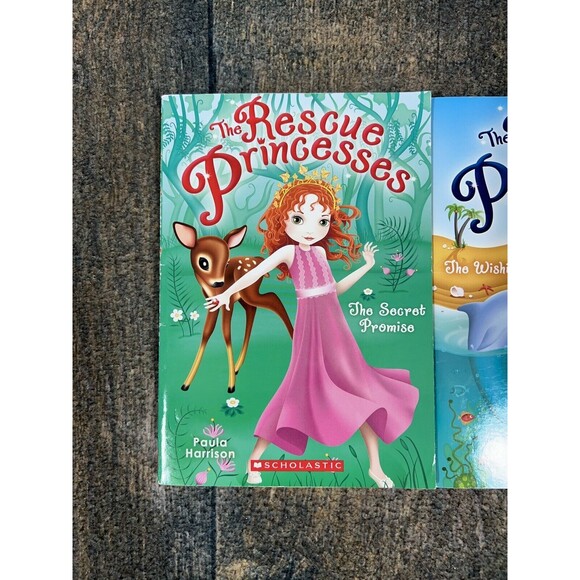 Rescue Princesses Series: Secret Promise, Wishing Pearl by Paula Harrison - Picture 2 of 6